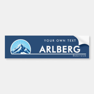 De Voiture Autocollant Arlberg Autriche Österreich montagne