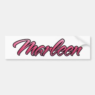 De Voiture Autocollant Aufkleber rose pâle Marleen