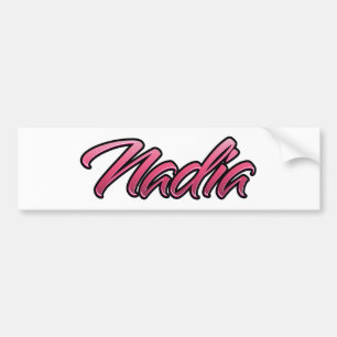 De Voiture Autocollant Aufkleber rose pâle Nadia