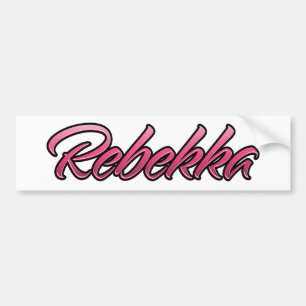 De Voiture Autocollant Aufkleber rose pâle Rebekka