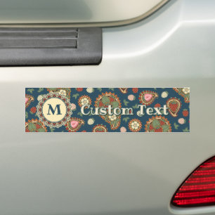 De Voiture Autocollant avec motif Paisley à la fraise