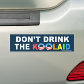 De Voiture Autocollant conservateur "Ne buvez pas le Koolaid" (En voiture)