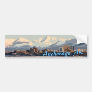 De Voiture Autocollant d'Anchorage