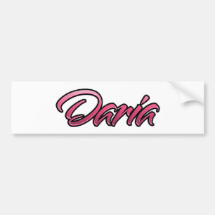 De Voiture Autocollant Daria rose pâle Aufkleber