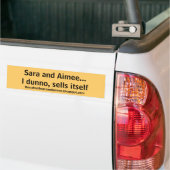 De Voiture Autocollant des ventes elle-même (Sur camion)