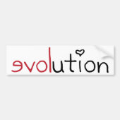 De Voiture Autocollant d'évolution (Devant)