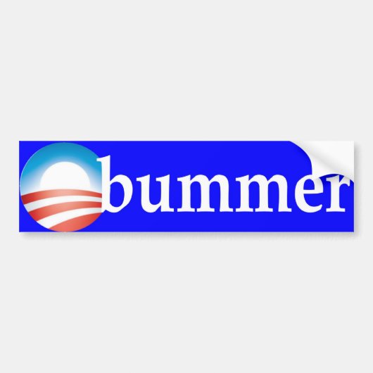 De Voiture Autocollant d'Obummer (Devant)
