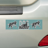 De Voiture autocollant dog malinois (En voiture)
