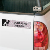 De Voiture Autocollant Dogue (Sur camion)