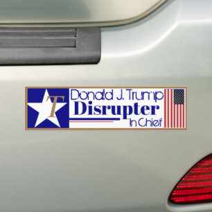 De Voiture Autocollant Donald J Trump Perturbateur en Chef