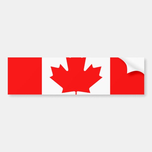 De Voiture Autocollant Drapeau Canadien (Devant)