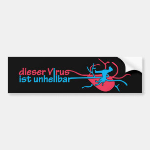 De Voiture Autocollant du virus Doggen