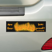 De Voiture autocollant ignifuge (En voiture)