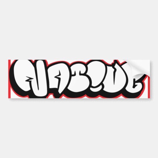 De Voiture Autocollant indigène (Devant)