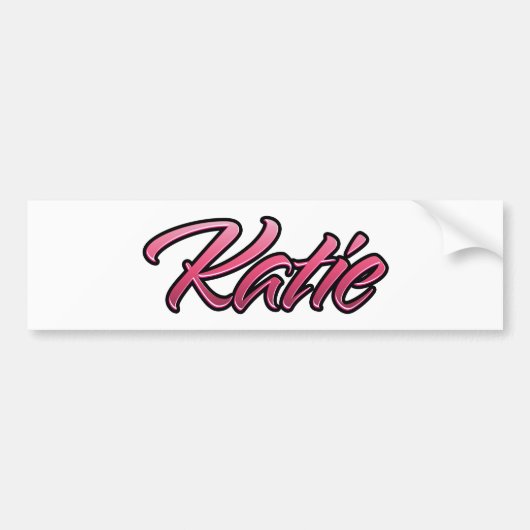 De Voiture Autocollant Katie rose pâle Aufkleber (Devant)