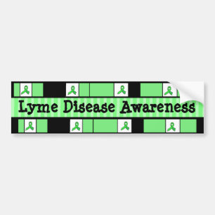 De Voiture Autocollant Lyme sensibilisation rubans