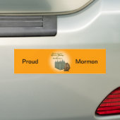 De Voiture Autocollant mormon fier (En voiture)