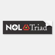 Autocollant NOLA Triad