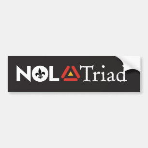 De Voiture Autocollant NOLA Triad