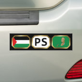 De Voiture Autocollant Palestine Drapeau Carte Code (En voiture)