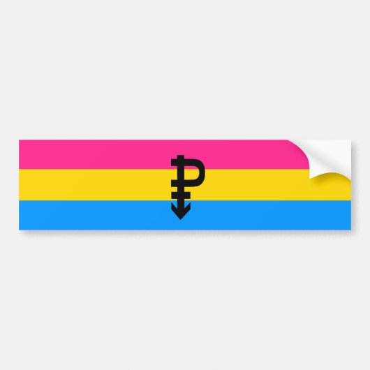 De Voiture Autocollant Pan Pride (Devant)
