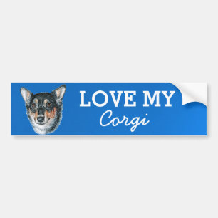 De Voiture Autocollant pare-chocs Corgi