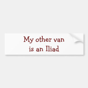 De Voiture Autocollant pare-chocs Iliad pour Odyssey