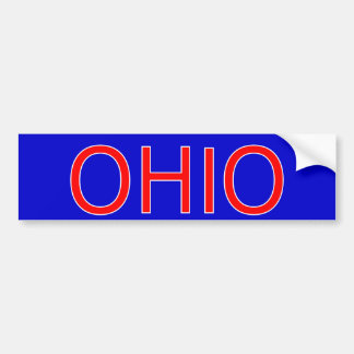 De Voiture Autocollant pare-chocs Ohio