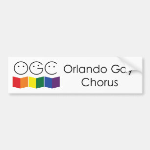 De Voiture Autocollant pare-chocs Orlando Gay Chorus