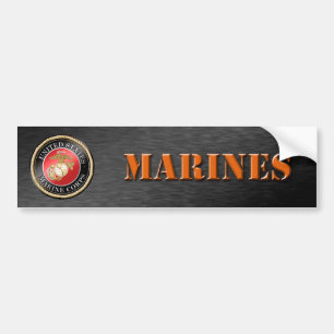 De Voiture Autocollant pare-chocs USMC