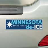 De Voiture Autocollant politique du Minnesota (En voiture)