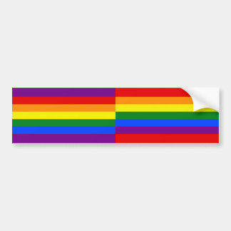 De Voiture Autocollant Rainbow Pride - couper à la personnali