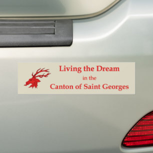 De Voiture Autocollant SCA Saint Georges