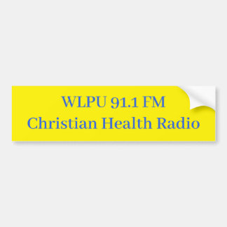 De Voiture Autocollant WLPU 91.1 FM