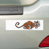 De Voiture Cartoon Running Tiger autocollant (En voiture)