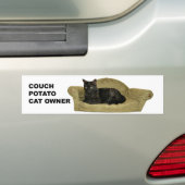 De Voiture Cat-patate Cat autocollant (En voiture)