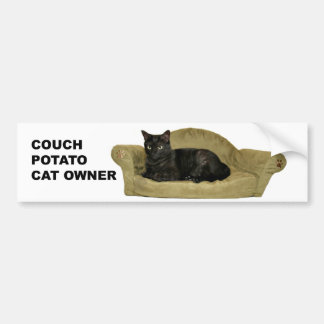 De Voiture Cat-patate Cat autocollant