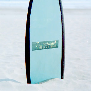 De Voiture Cette Sirène est un Autocollant Bumper Personnalis