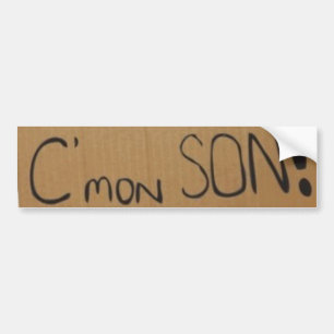 De Voiture C'mon FILS ! autocollant