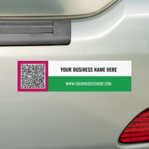 De Voiture Code QR Texte personnalisé Autocollant pour pare-c