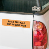 De Voiture CONSTRUIRE LE MUR - Autocollant (Sur camion)