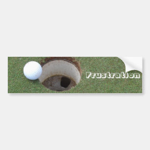 De Voiture Golfing Golf mettre un autocollant pare-chocs.