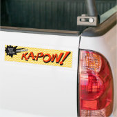 De Voiture KA-POW ! autocollant (Sur camion)