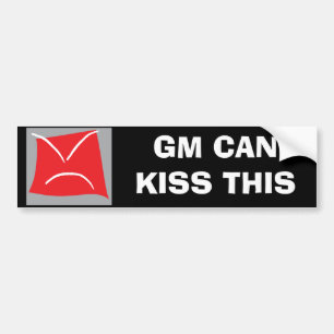 De Voiture Le "GM PEUT EMBRASSER CET" autocollant pour des