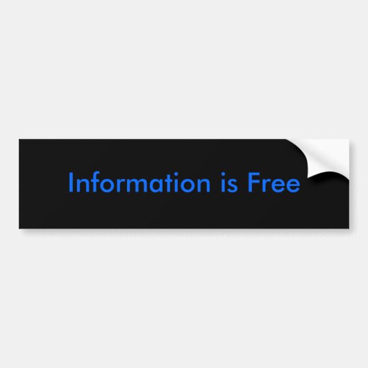 De Voiture L'information est autocollant libre (Devant)