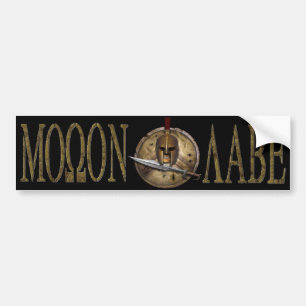 De Voiture Molon Labe Épée Spartiate Bmpr Autocollant