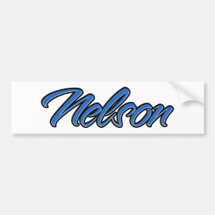 De Voiture Nelson Blue Autocollant