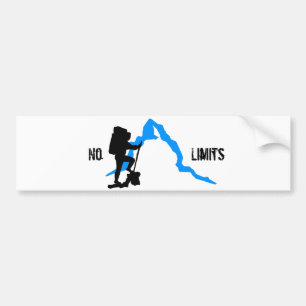 De Voiture Non limits autocollant