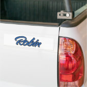 De Voiture Robin Blue Autocollant (Sur camion)
