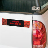 De Voiture RSD/CRPS ne me possède pas autocollant (Sur camion)